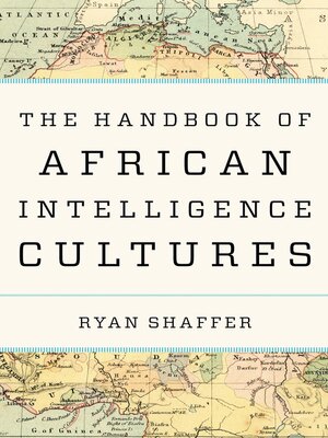 cover image of The Handbook of African Intelligence Cultures
